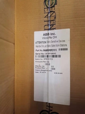 P-HA-RPS-PEP21013 ABB Bailey Infi 90 recambios del PLC de la unidad de la terminación de la entrada-salida de Digitaces