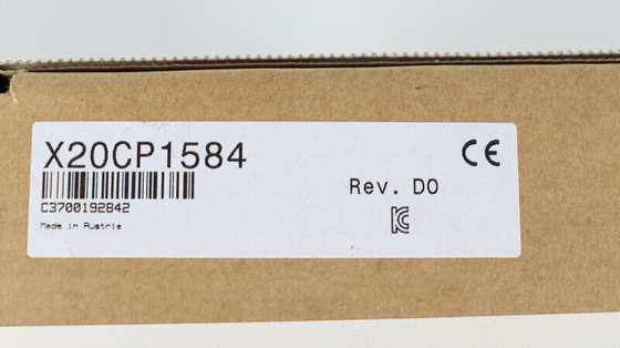 Plc de la automatización de X20CP1584 B&R CPU de 0,6 gigahertz con 256 el módulo de sistema del MB DDR2 SDRAM X20