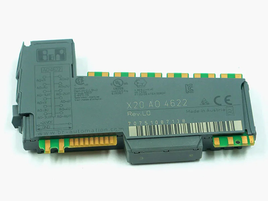 Salidas analógicas ±10 del módulo 4 de la entrada-salida del sistema PLC de X20AO4622 B&amp;R X20 V o 0 a 20 mA/4 a 20 mA