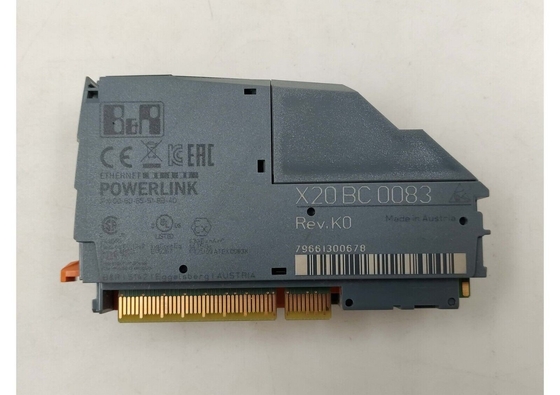 El regulador POWERLINK V1/V2 del bus de sistema del PLC de X20BC0083 B&amp;R X20 controló nodo
