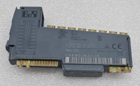 Entradas de Digitaces del módulo 16 del SISTEMA entrada-salida del PLC de X20DIF371 B&R X20 24 VDC para las conexiones de 1 alambre