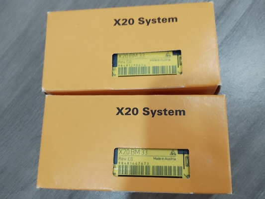 Módulo del bus de sistema del PLC de X20BM33 B&R X20 para los módulos de SafeIO