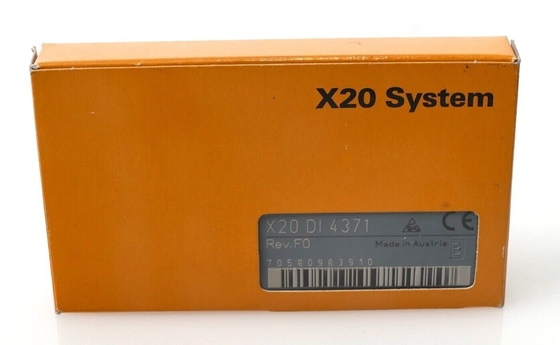 X20DI4371 B&R X20 I/O Module 4 Entradas digitales 24 VDC para conexiones de 3 hilos