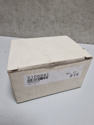 X20BB81 B&amp;R X20 SYSTEM Base de bus con una ranura de expansión