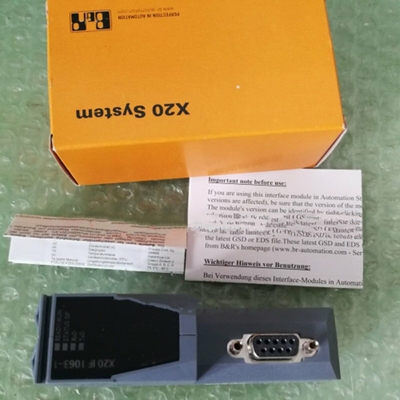 Módulo de interfaz del Plc de X20IF1063-1 B&R X20 con un interfaz del DP V1 de PROFIBUS