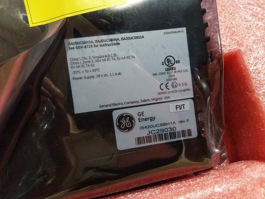 Modulo GE de la serie IS420UCSBH1A Mark VIe del sistema de control de seguridad del controlador