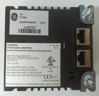 GE IS220PPDAH1B Sistema de distribución de energía de General Electric para el sistema Mark VIe