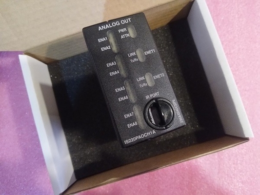 GE IS220PAOCH1A Mark VIe Módulo de salida analógica de 0 a 20 mA, hasta 900 Ω Módulo PLC
