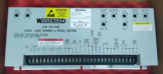 Control de velocidad de acción hacia adelante de Woodward 9907-018 Serie 2301A