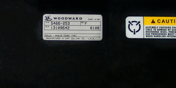 Woodward 5466-253 Modulo de entrada/salida combo analógico en stock