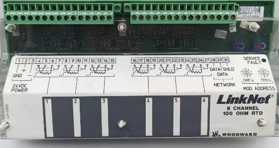Woodward 9905-970 Módulo de entrada de 6 canales 24 Vdc de -40°C a +85°C En stock