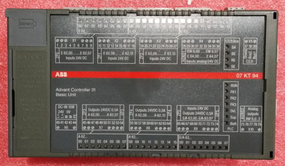 ABB 07KT94 GJR5252100R0101 Controlador avanzado 31 Unidad básica en stock 07KT94