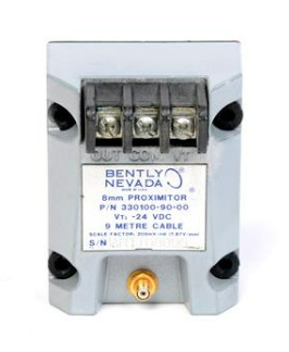 Bently Nevada 330100-90-00 3300 Sistema de transductor de proximidad Proximitor® Sensor