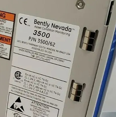 Bently Nevada 3500/62-01-00 163179-03 Monitoreo de variables de proceso