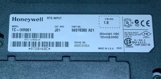 TC-IXR061 Honeywell Experion módulo de entrada analógica módulo de control de control de control