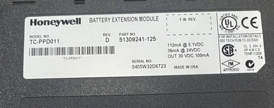 TC-PPD011 Modulo de extensión de batería Honeywell Modulo de entrada digital Nuevo.