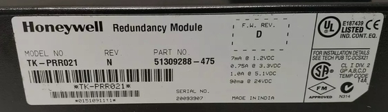 TK-PRR021 Honeywell Redundancia Modulo Rev. N Modulo DCS Piezas Nuevas