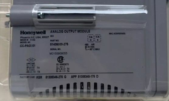 CC-PAOX01 Salida analógica de Honeywell Módulo 51405039-275 Partes DCS