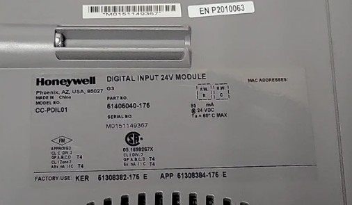 CC-PDIL01 Honeywell Modulo de entrada digital de 24 V Nuevo con un año de garantía