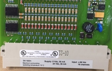 FC-SAI-1620M Módulo analógico de entrada del sistema de gestión de seguridad de Honeywell