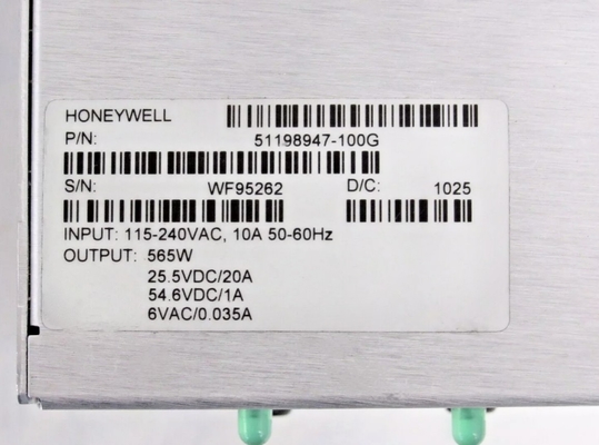 51198947-100G Módulo de suministro de energía Honeywell Módulo de control por comandos