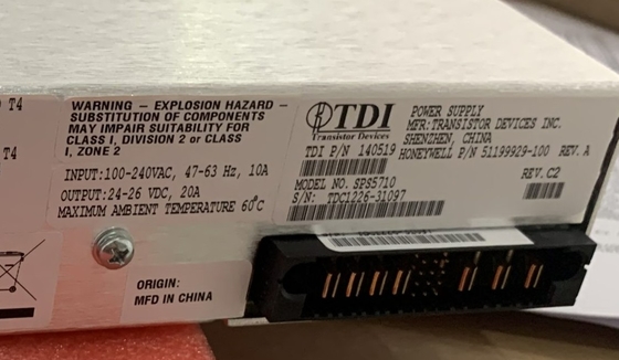SPS5710 Módulo de alimentación de Honeywell 51199929-100