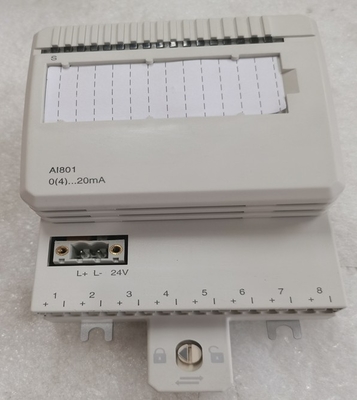 ABB AI801 3BSE020512R1 Entrada analógica de 8 canales Módulo de suministro de energía