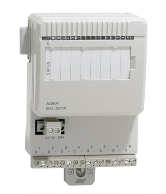 ABB AO801 3BSE020514R1 Módulo de salida analógica 8 canales