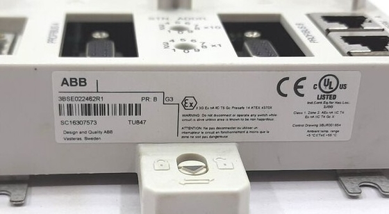 ABB TU847 3BSE022462R1 Unidad de terminación de módulos S800 Módulo de entrada y salida En stock