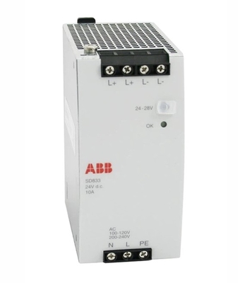 ABB SD833 3BSC610066R1 Módulo de alimentación del sistema de control del módulo PLC