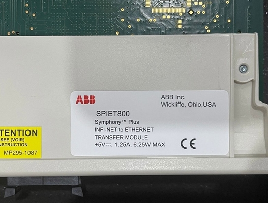 Modulo de comunicación de transferencia de ICU de ABB SPIET800 INFI-Net Ethernet