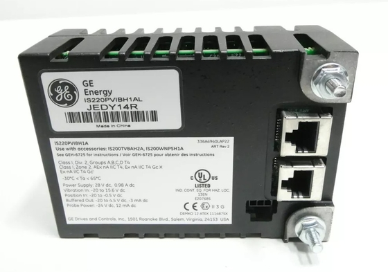 GE IS220PVIBH1A Vibración del paquete de entrada y salida BPPB Mark VIE