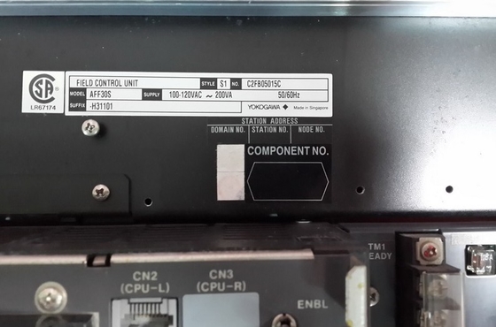 AFF30S-H31101 YOKOGAWA Modulo DCS 100-120 V AC 200 V Unidad de control de campo 50/60Hz