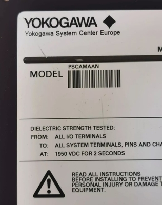 PSCAMAAN YOKOGAWA Proveedor de módulos analógicos críticos Sistemas de automatización de módulos PLC de señal de entrada/salida