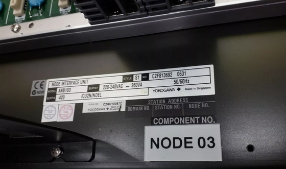 ANB10D-420 YOKOGAWA ESB Bus Node Units Unidad de control de campo N-IO/FIO Sistema analógico de entrada y salida de señal módulo doble redundante