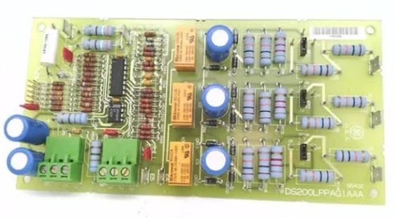 DS200LPPAG1A Panel de protección de líneas de GE Panel impreso 7 saltadores y 2 bloques de terminales General Electric