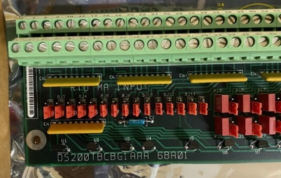 DS200TBCBG1A GE TBCB Módulo de terminación de entrada y salida del tablero de control Mark V