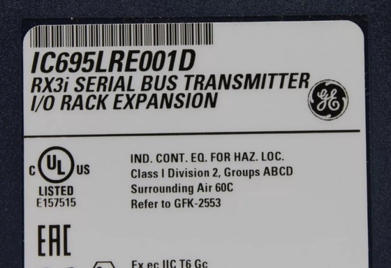 IC695LRE001 GE PACSystems RX3i módulo de transmisión de bus de la serie universal de plano trasero