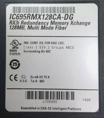 IC695RMX128 GE PAC Systems RX3i Modulo de cambio de memoria de factor de forma de ranura única