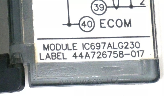 IC697ALG230 Modulo de conversión de base GE Subsistema analógico completo Incluye módulos de conversión de base y de expansión