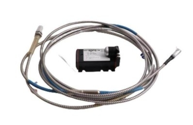 PR6423/010-040 EPRO 8 mm Sensor de corriente Eddy 25 mm Caja de hilo con conexión de adaptador 1 + 9m Cable