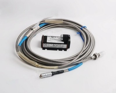 PR6423/010-030 EPRO M10 x 1 18 mm Sensor de corriente de red de 25 mm Cuadro de caja con enchufe de adaptador