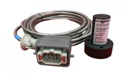 PR9268/602-000 EPRO Hormigón vertical HT 8m con enchufe blindado con corriente de hundimiento
