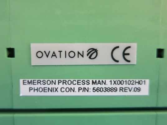 1X00102H01 Westinghouse Power Distribution Board Panel Panel Modulo W de cubierta
