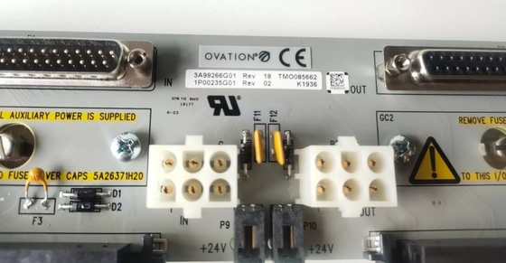 3A99266G01 Panel de transición de entrada y salida local de Westinghouse Ovation