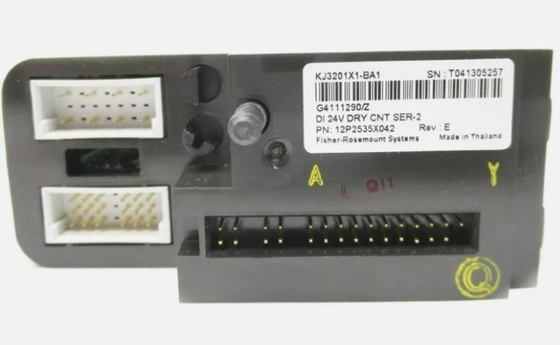 KJ3201X1-BA1 Tarjeta Emerson EPRO DI de 8 canales 24 VDC de contacto seco serie 2