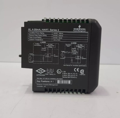 KJ3222X1-BA1 Emerson EPRO AI 8 CH 4-20mA serie de tarjetas de corazón 2