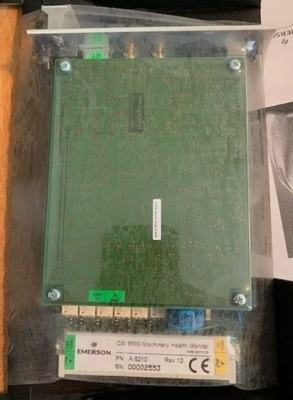 A6210 Emerson Posición de empuje Diferencial de expansión y monitor de posición de varilla
