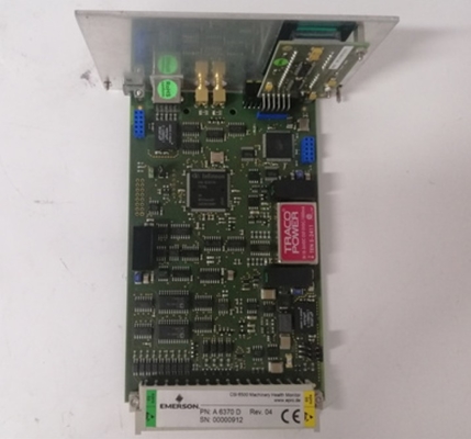 A6370D Monitor de protección contra el exceso de velocidad Emerson