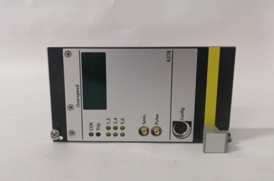 A6370D Monitor de protección contra el exceso de velocidad Emerson